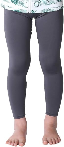 HEAZELl, Kids' Rash Guard Leggings, 25 Colors and Patterns, Cool Touch, UV Protection, UPF 50+, Junior, Baby, Spats, Swimsuit, Water and Land Dual-Use - 1