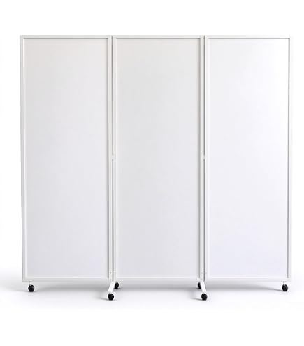 Amazon.co.jp: 【法人様向け】3連 キャスター付きパーテーション