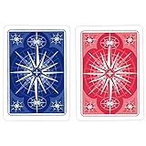 Gemaco Star Poker Index Cards, Red/Blue, Jumbo [並行輸入品]