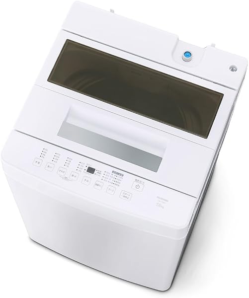 アイリスオーヤマ 洗濯機 7.0kg ホワイト ITW-70A01-W ガチ落ち大水流洗浄 部屋干しモード 新生活 一人暮らし - 1