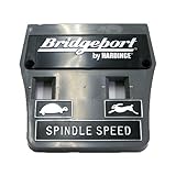 Bridgeport BPA11182912 Spindle Speed Selector Plate by Bridgeport