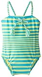 Roxy Baby Girls ' All Aboardストライプ1 Piece Suit カラー: ブルー