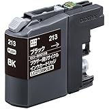 エコリカ ブラザー LC213BK対応リサイクルインク 通常容量 ブラック/顔料 DCP-J4220N DCP-J4225N MFC-J4720N MFC-J4725N MFC-J5620CDW MFC-J5720CDW MFC-J5820DN 残量表示対応 封筒パッケージ【Amazon.co.jp限定】