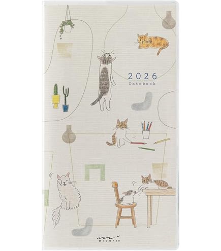 Amazon.co.jp: ミドリ ポケットダイアリー 手帳 2026年 B6