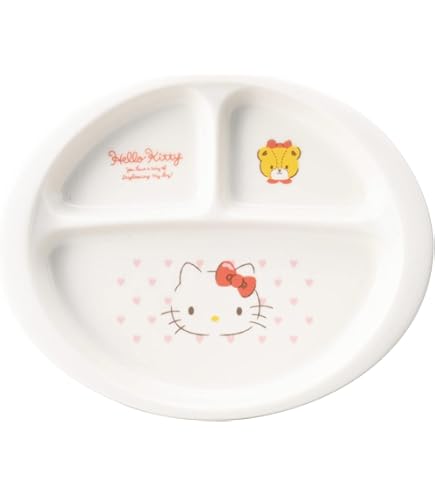 Amazon｜Daiwa お子様食器「ニューキティ」ランチ皿 大 (ギンガム