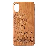 ポケモンセンターオリジナル ソフトジャケット for iPhone X対応 ピカチュウWoodGrain