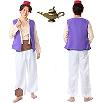 ディズニー アラジン ジーニー コスプレ衣装 Amazon.co.jp: アラジン ジーニー ミュージカル 風 コスプレ衣装
