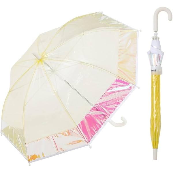 Amazon | [スーツケースカンパニー]オーロラ ビニール傘 雨傘 長傘