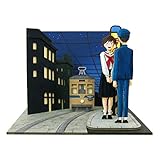 さんけい スタジオジブリmini コクリコ坂から 停留所のふたり ノンスケール ペーパークラフ...
