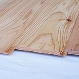 木ごころ【5枚入り】｜壁・天井用杉板（節有）本実目透加工－（約）長さ2000mm×厚さ10mm×働き幅130mm