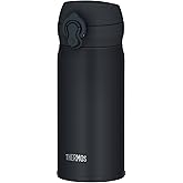 【食洗機対応モデル】 サーモス 水筒 真空断熱ケータイマグ 350ml ブラックジェイド 飲み口外せてお手入れ簡単 軽量タイプ ワンタッチオープン ステンレス ボトル 保温保冷 JNL-S350 BK-J