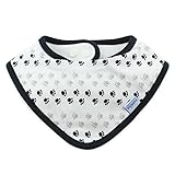 Bumkins Printed Waterproof Bandana Bib, Paw Prints, 0-9 Months by Bumkins