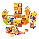 萌え雑貨屋さん フレーク型 ブロック おもちゃ ベビー baby toys 192ピース 脳力鍛錬 知恵発展 PZJM-02