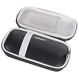XBERSTAR Bose Soundlink Flex 用ケース 収納カバー Bose soundlink Flex Bluetoothスピーカー キャリングケース EVA硬質ケース 収納ケース 防水 バッグ 小物 アクセサリー 保護ケース 全面保護 防塵 耐衝撃性 (グレー)