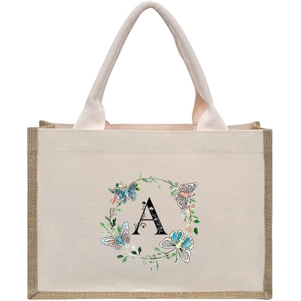 Amazon.co.jp: [Ltahtliay] ジュートバッグ 麻 トートバッグ