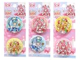 デリシャスパーティプリキュア クリップカンバッチ 1セット2個入×３種類 バッチ 缶バッジ