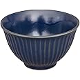 Amazon 益子焼 つかもと 茶碗 しのぎ 茶わん お茶碗 お茶わん おしゃれ 益子焼き ブルーマット つかもと窯 飯碗 通販