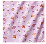 Tiddliwinks Sweet Safari Fitted Sheet - Pink by Kids Line [並行輸入品]