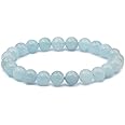 AD Beads Natural Gemstone Round Beads Stretch Bracelet Healing Reiki 8mm