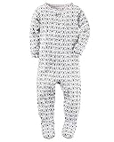 Carter's ベビー用コットンパジャマワンピース 女の子 ぴったりフィット  カラー: グリーン