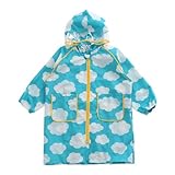 orange bonbon（オレンジボンボン） レインコート くも柄ブルー 120cm