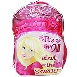 Barbie(バービー）きらきらスパンコールリュックサック（大）（ピンク） [Baby Product]