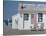 zhen-huan Luプレミアムシックラップキャンバス壁アート印刷題名American Flag 40" x 30" 2388444_24_40x30_none