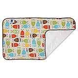 Planet Wise Designer Waterproof Diaper Pad, Owl by Planet Wise