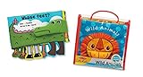 Melissa & Doug K's Kids Cloth Book Bundle Animals Toy [並行輸入品]