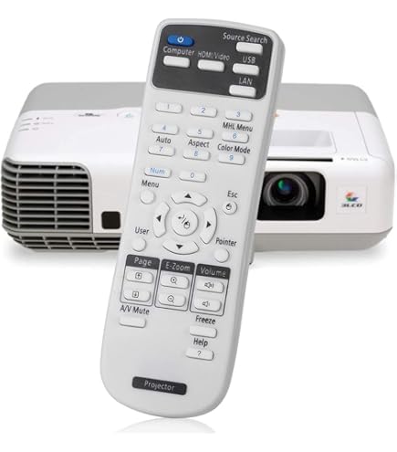 Amazon.co.jp: Allamp 2181788 プロジェクター交換用 リモコン