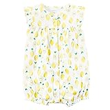 カーターズ（Carter's）女の子用白レモンパラダイスお出かけ用半袖クリーパー (newborn(-55cm)) [並行輸入品]