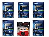 Schlage f10vlat619レバースタイルサテンニッケルHall andクローゼットドアノブ( Set of 5 )とドアロックインストールキットバンドル