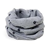 2PCSの多色キッズネッカチーフボーイズガールズコットンスカーフラウンドスカーフを温めます