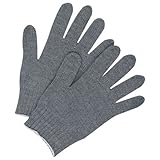 Bob Dale 10-9-375G-11 Poly/Cotton String Knit Glove, Size 1, Grey (Pack of 12) by Bob Dale