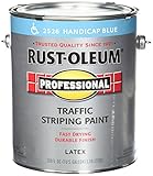 RUST-OLEUM 2526402 Handicap Flat Traffic Striping Paint, Blue [並行輸入品]