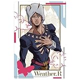 ジョジョの奇妙な冒険 ストーンオーシャン ウエハース2 [5.ウェザー・リポート (キャラクターカード)](単品)※カードのみです。お菓子は付属しません。