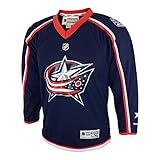 NHL Columbus Blue Jacketsレプリカチームカラージャージー – r58hwbbj Youth S ブルー