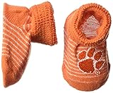 NCAA Clemson Tigers Infantストライプギフトボックスブーティ、新しい生まれ、オレンジ/ホワイト