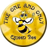 Smart Blonde C-167 The One and Only Queen Bee Metal Circular Sign