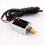 Newone 強力な 直流6V-DC12V 1.1A-2.2A 小型直流電磁石 行程3mm レジ記憶櫃電磁ロックに適用