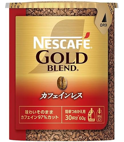 ネスカフェ　ゴールドブレンド　 カフェインレス 　1本 80g　12本セットです Amazon.co.jp: ネスカフェ ゴールドブレンド カフェインレス 80g×12個