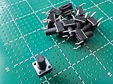 タクトスイッチ＜6mm×6mmスイッチ　全高9mm＞10個＜1sw-133＞