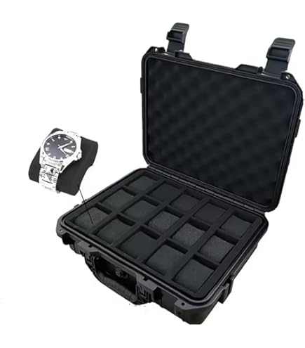 Amazon.co.jp: zmart 8グリッド 高級 腕時計 ケース