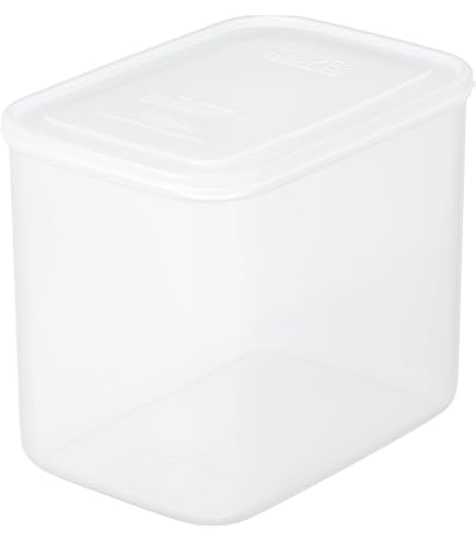 Amazon｜岩崎工業 日本製 抗菌 食品保存容器 クリア 4.8L ネオキーパー
