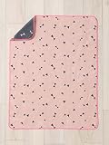 DAVID FUSSENEGGER(デビットフッセネガー) ブランケット ベビー ひざかけ あかちゃん お昼寝 寝具 防寒 70×90㎝ TRIANGLES ROSE