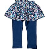 HONEY BLOSSOM 小花柄 ふんわり スカッツ スカート付き レギンス パンツ m037 navyflower 90