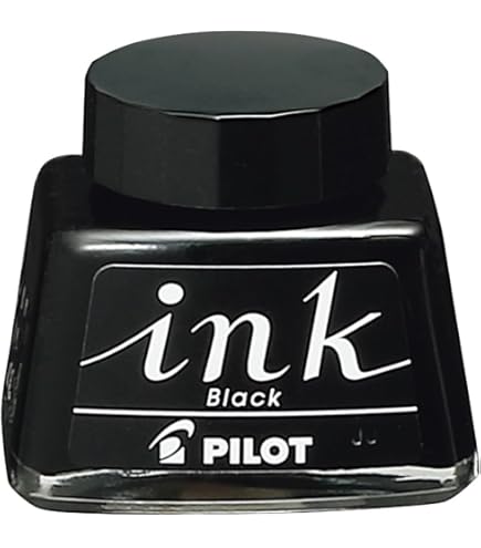 Amazon.co.jp: PILOT インク 強色(つわいろ) 顔料インク ブラック