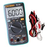 Fenteer ポータブルテスターテスター　デジタルマルチメータ　TRMS　6000　カウント　オートレンジメーター　　LCD　ディスプレイ　高品質