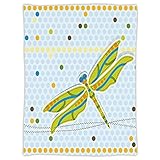 Super Soft Throw BlanketカスタムデザインCozy Fleece Blanket、卒業式装飾、BrokenテキストCongratulationsで鮮やかな色Overlapping