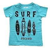 jeans b. 2nd　SURF　T シャツ(サックス) 80cm
